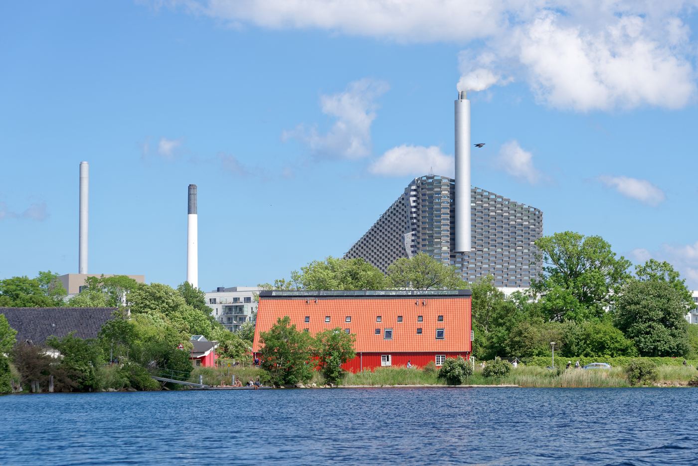 Amagerværket, the wood-fired combined heat and power plant on Amager in Copenhagen, 2022