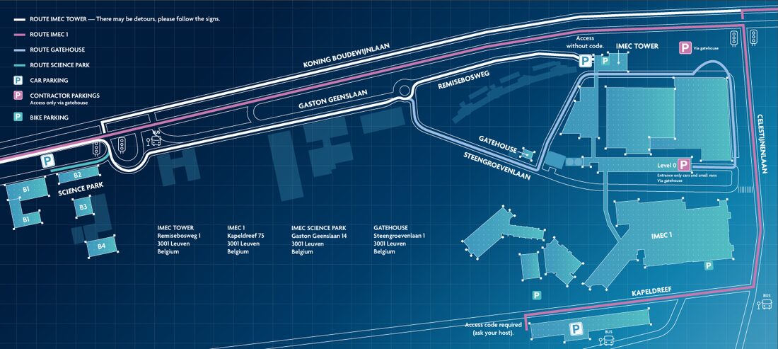 The imec campus in Leuven