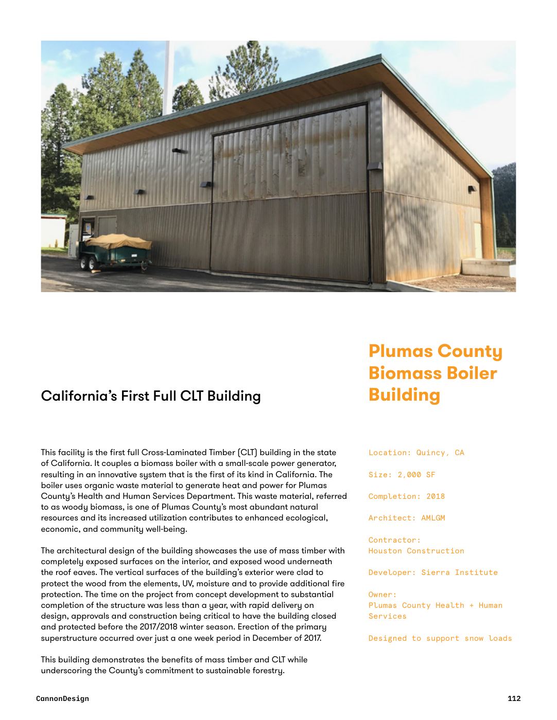 California&rsquo;s first full CLT building.