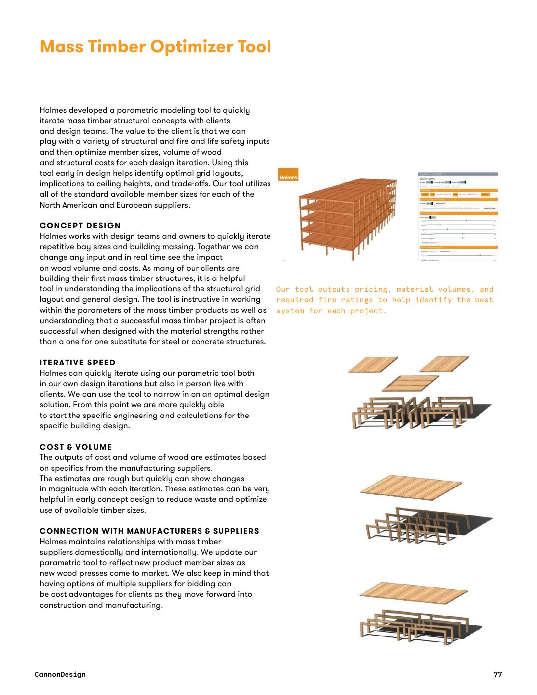 Mass Timber Optimizer: structural grid and cost optimization tooling.